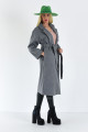 Přechodný zavinovací kabát šedý Torrino S 547