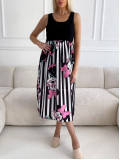 Midi šaty Mickey Minnie Pink Bow S 64 Midi šaty Mickey Minnie Pink Bow S 64
