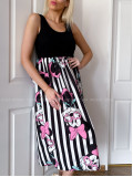 Midi šaty Mickey Minnie Pink Bow S 64 Midi šaty Mickey Minnie Pink Bow S 64