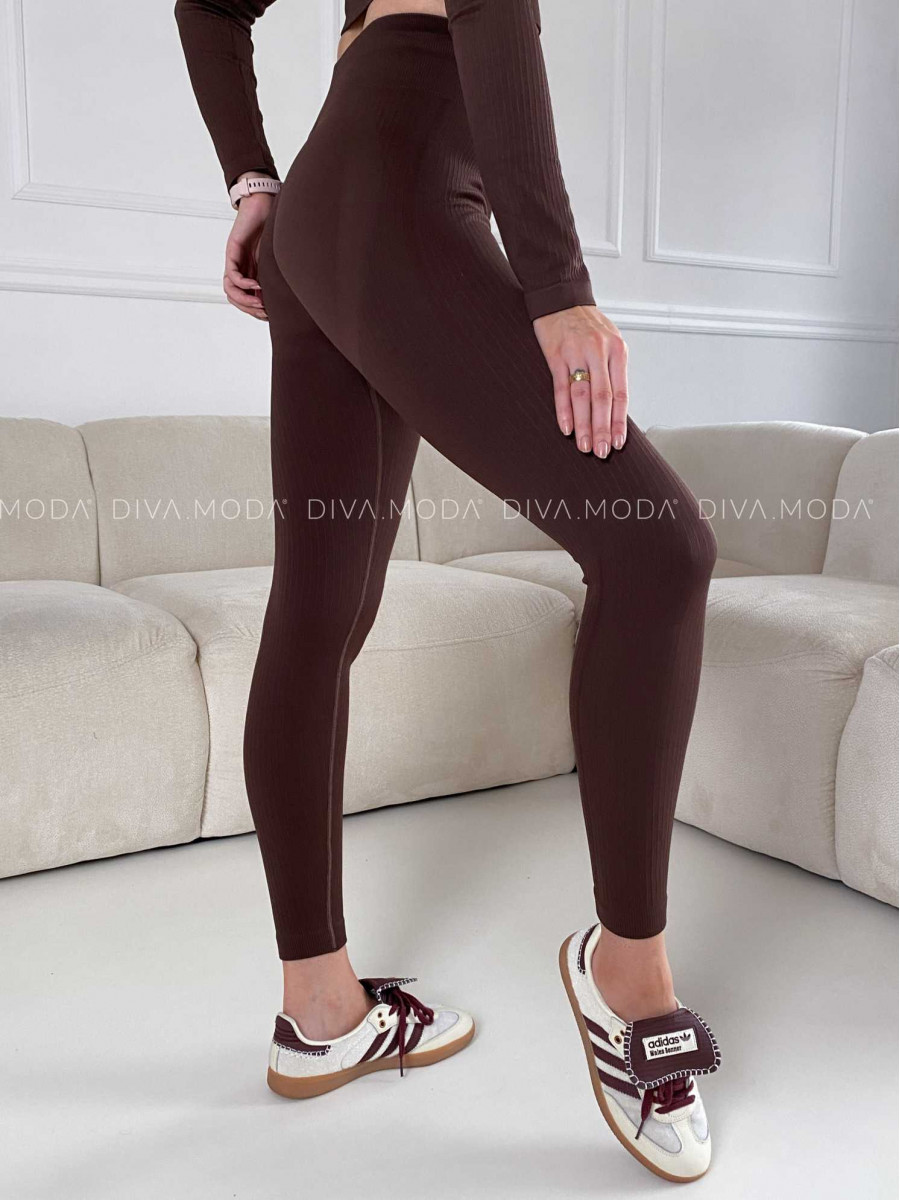 Push up sportovní komplet chocolate M 199