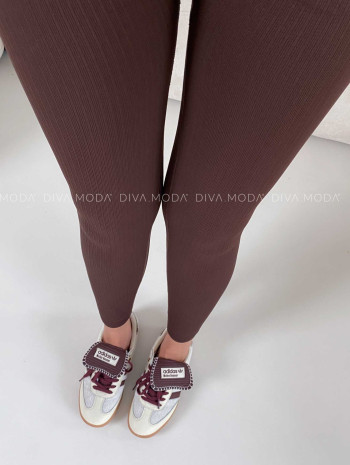 Push up športový komplet chocolate M 199