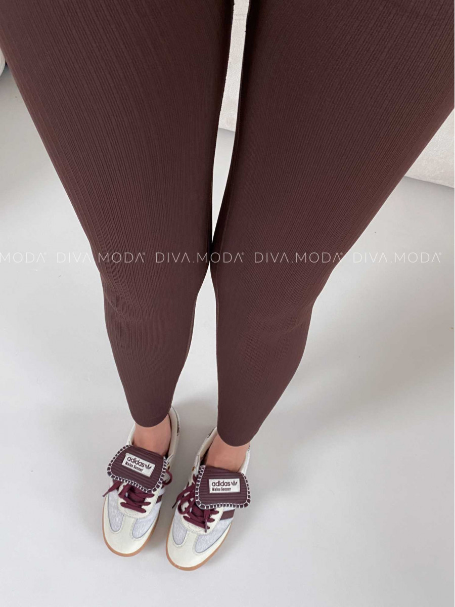 Push up sportovní komplet chocolate M 199