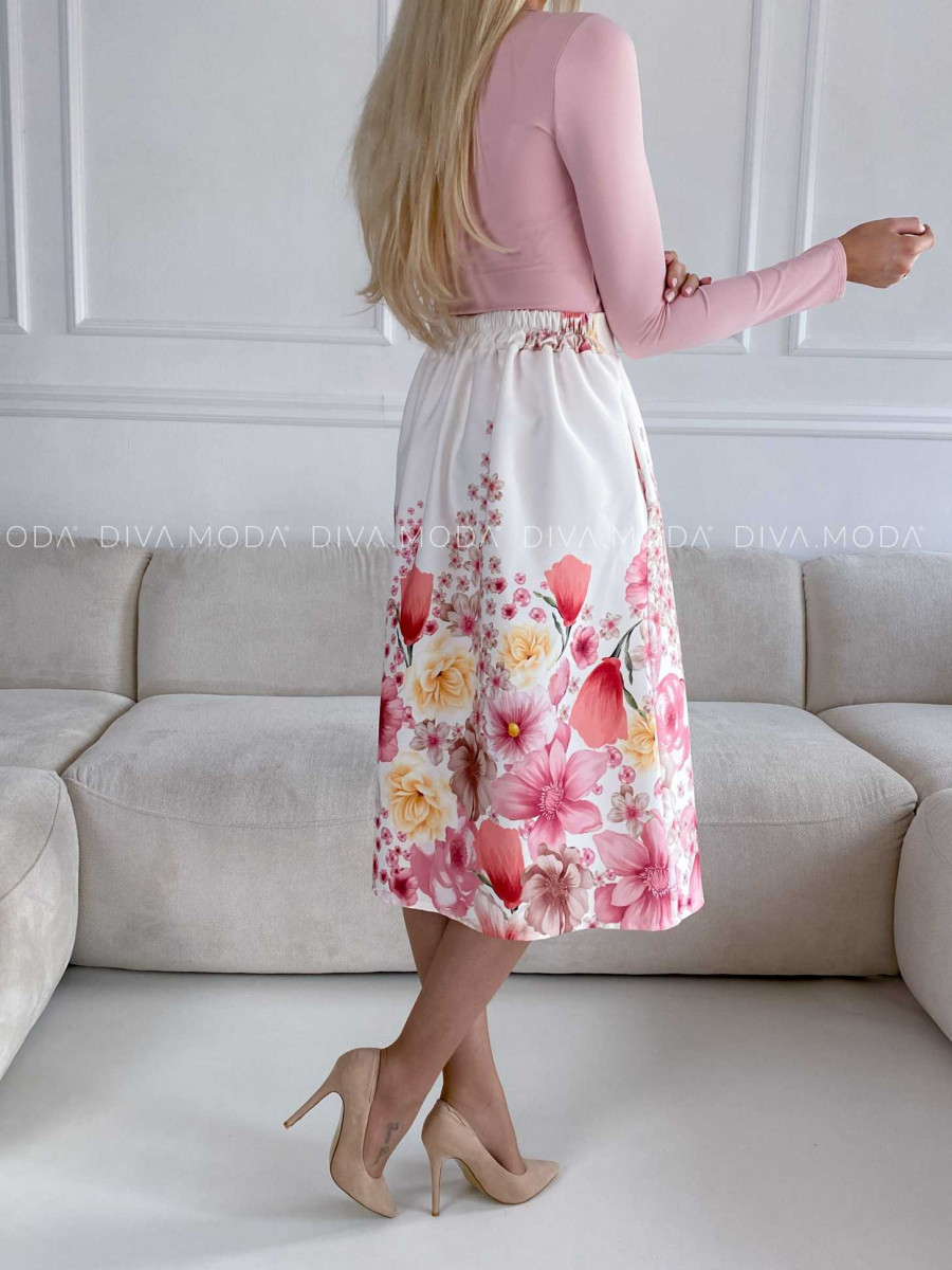 Tulipánová sukňa kvetovaná Ellis M 260 Tulipánová sukňa kvetovaná Ellis M 260
