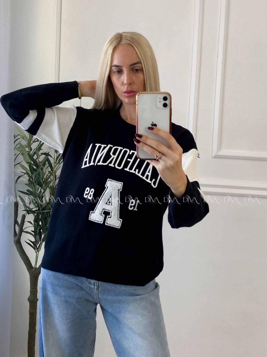 Sveter california čierny A 30