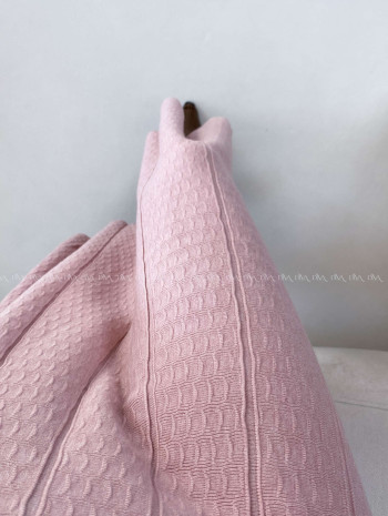 Úpletová A -sukňa so štruktúrou staroružová A 34