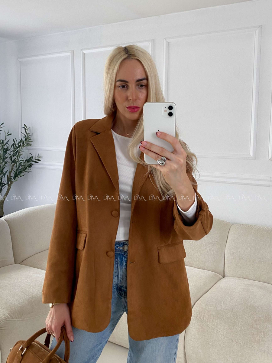 Jelenicové sako camel A 148