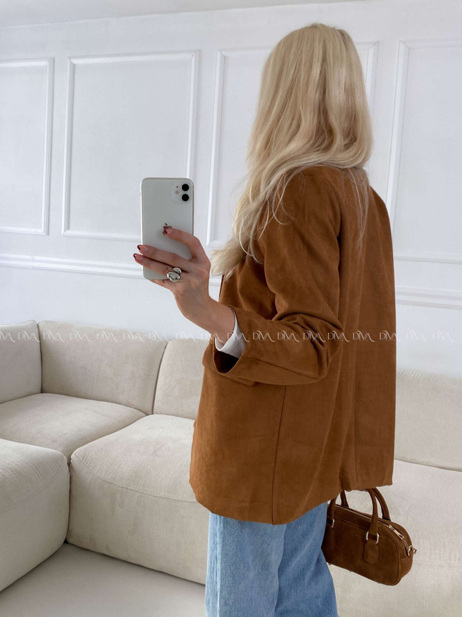 Jelenicové sako camel A 148