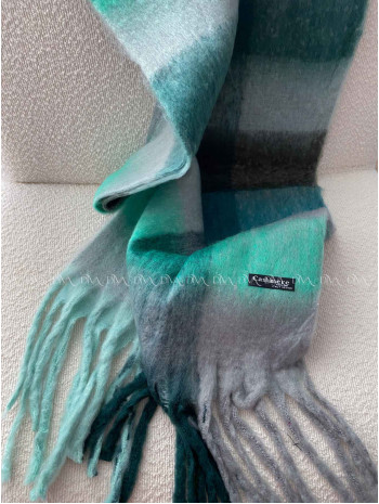 Maxi kockovaný kašmírový šál P 105