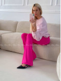Zvonové push up legíny fuchsia A 86