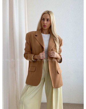 Oversize sako hnedé P 175 Oversize sako hnedé P 175