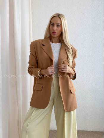 Oversize sako hnedé P 175 Oversize sako hnedé P 175