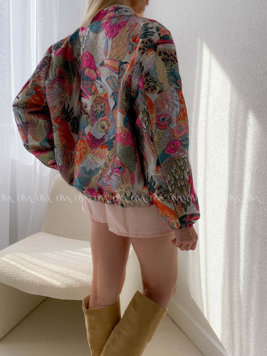 Prechodná farebná bunda parrot AB 6