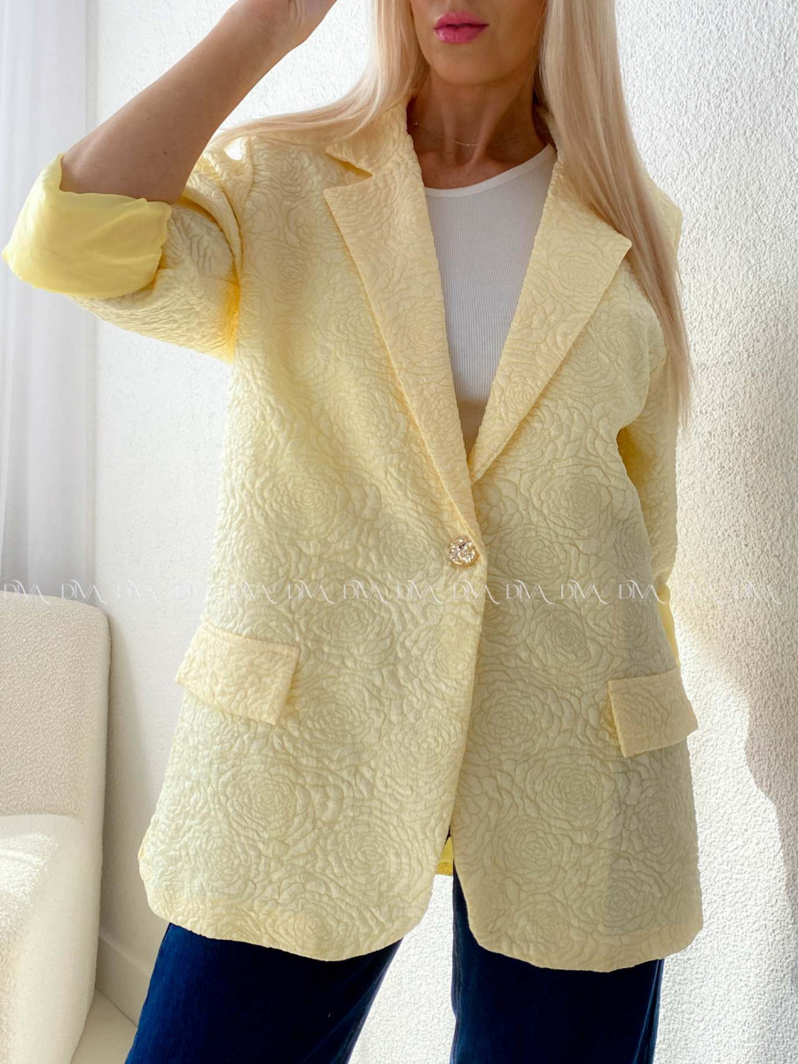 Oversize sako rosses butter yellow AB 120 Oversize sako rosses butter yellow AB 120