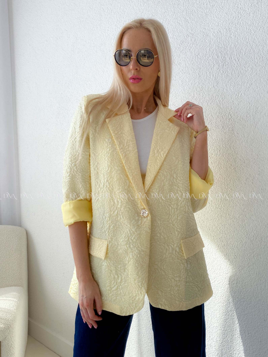 Oversize sako rosses butter yellow AB 120 Oversize sako rosses butter yellow AB 120