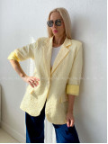 Oversize sako rosses butter yellow AB 120 Oversize sako rosses butter yellow AB 120