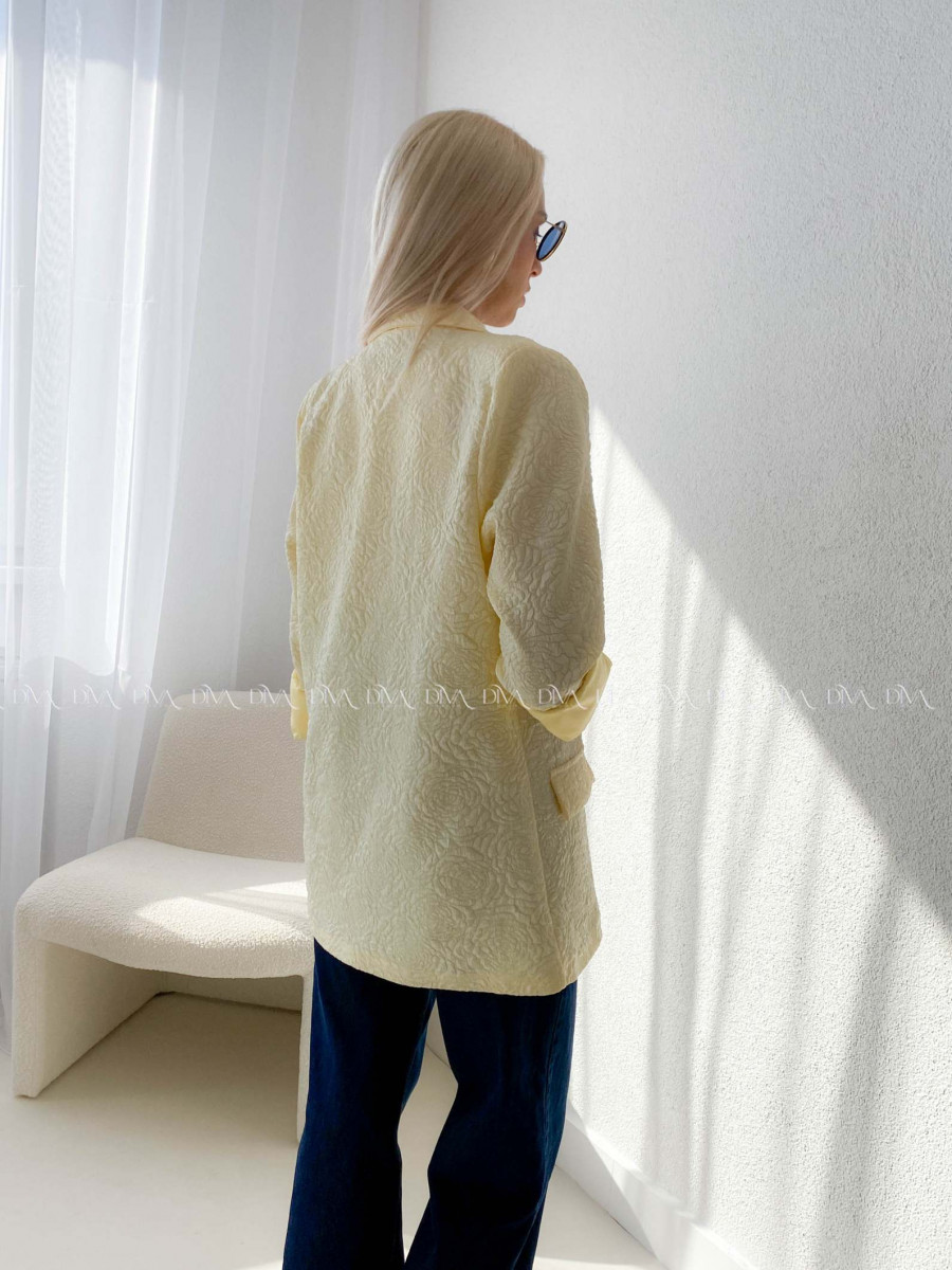 Oversize sako rosses butter yellow AB 120 Oversize sako rosses butter yellow AB 120