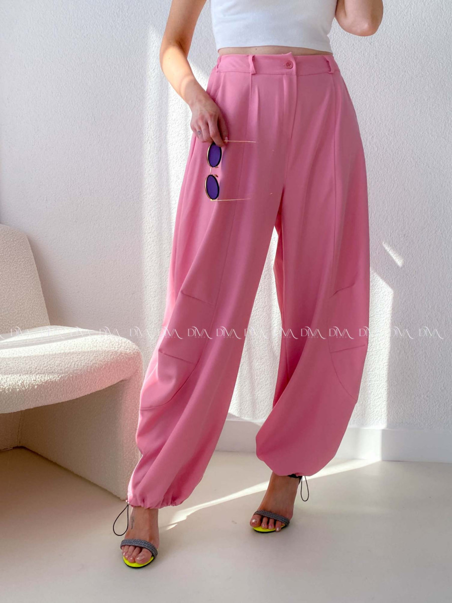 Široké pumpki ružové AB 122