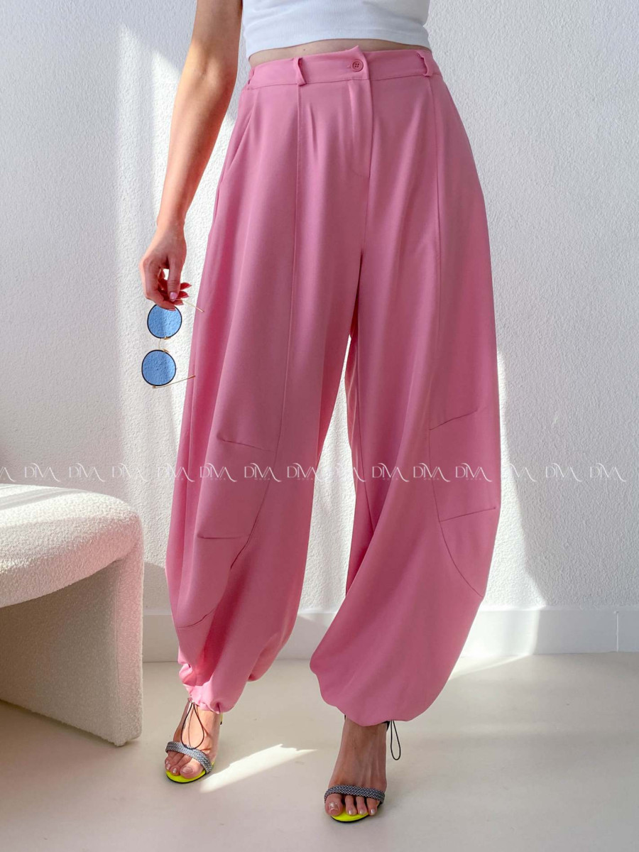 Široké pumpki ružové AB 122