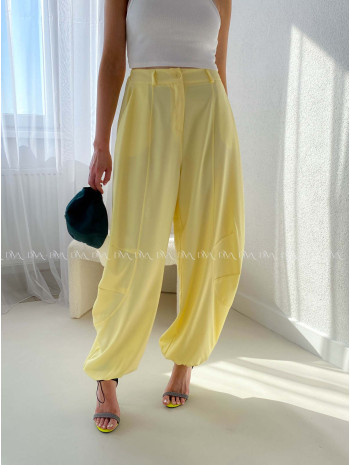 Široké pumpki žlté AB 122