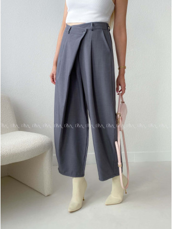 Zavinovacie barrel nohavice šedé AB 205