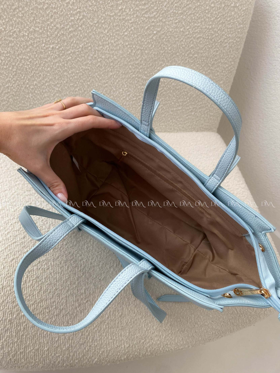 Shopper kabelka Gallantry baby blue