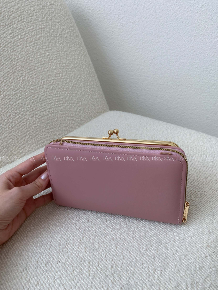 Crossbody kabelka Gallantry Paris ružová