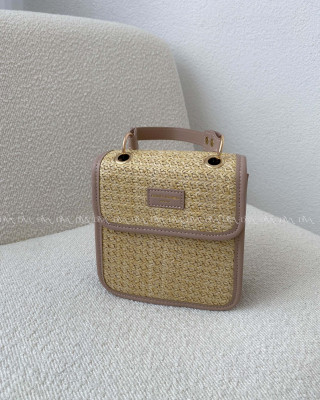 Crossbody kabelka David Jones taupe