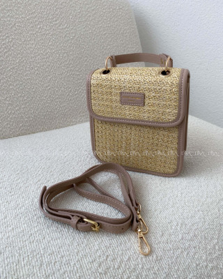 Crossbody kabelka David Jones taupe