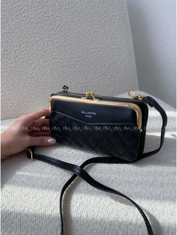 Crossbody kabelka Gallantry Paris čierna