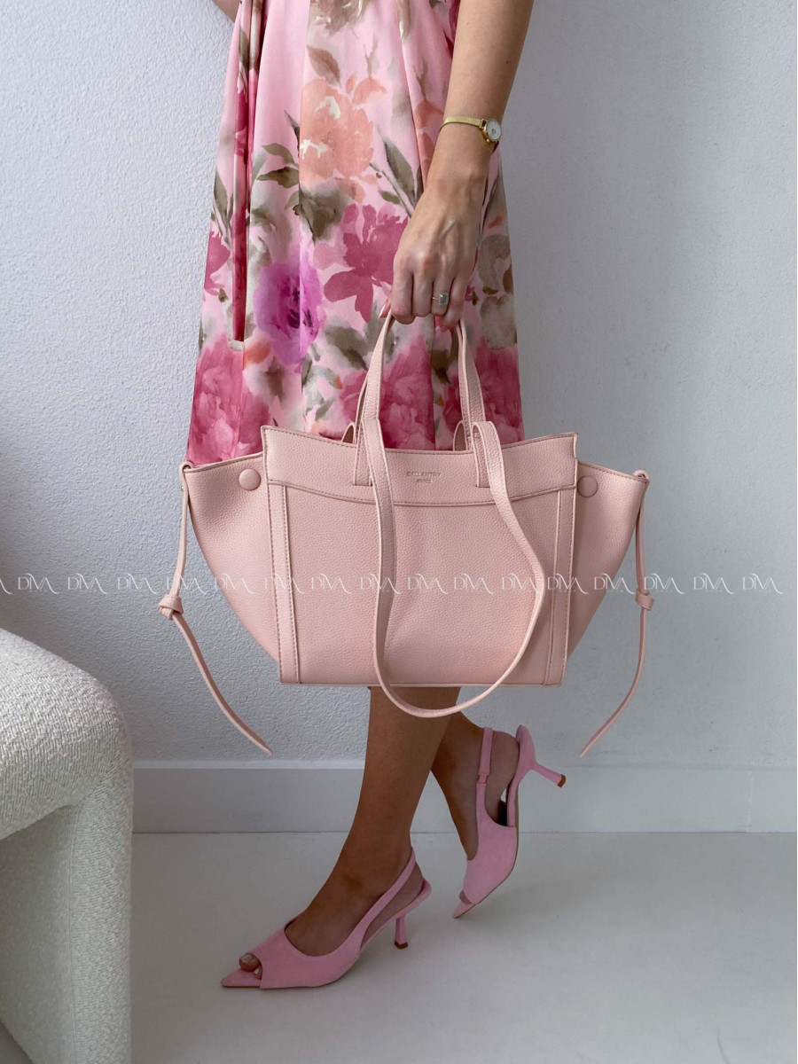 Shopper kabelka Gallantry pudrovo ružová