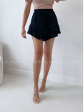 Mušelínový skort černý AB 221 Mušelínový skort černý AB 221