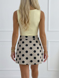 Top s vystuženými prsiami butter yellow AB 271