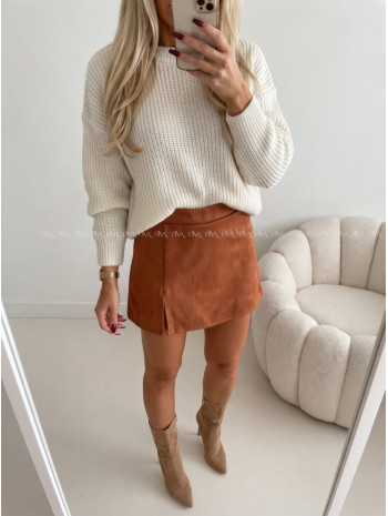 Jelenicový skort škoricový AB 700 Jelenicový skort škoricový AB 700