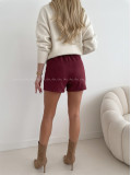 Jelenicový skort burgundy AB 700 Jelenicový skort burgundy AB 700