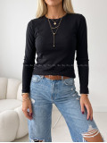 Basic top čierny AB 815 Basic top čierny AB 815