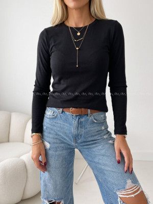 Basic top čierny AB 815