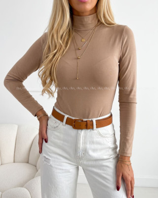 Basic rolákové body latté hnedé AB 816