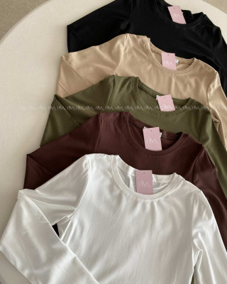 Basic top čokoládový AB 815