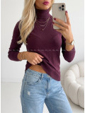 Basic rolák burgundy V 333