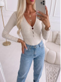 Basic hodvábne body s kruhom béžové AB 511 Basic hodvábne body s kruhom béžové AB 511