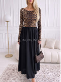 Maxi šaty leopardie ellie VV 110
